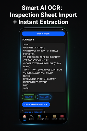Performance testing dyno screen with power curve